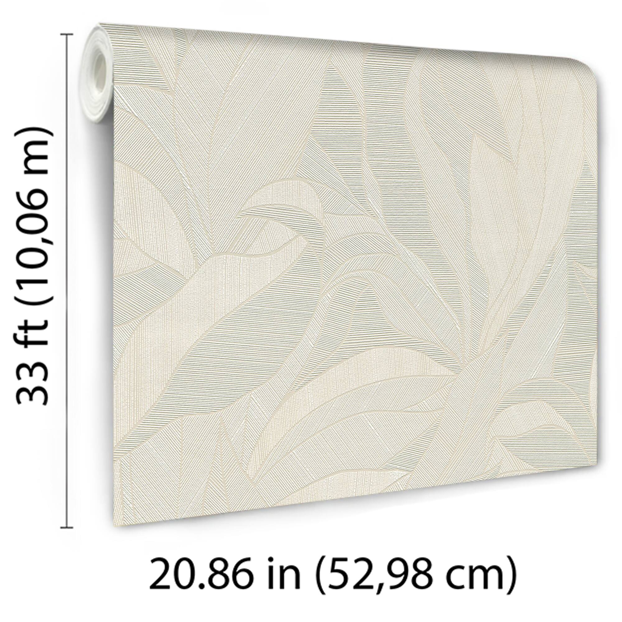 Designs Direct Silvana Leaves Wallpaper